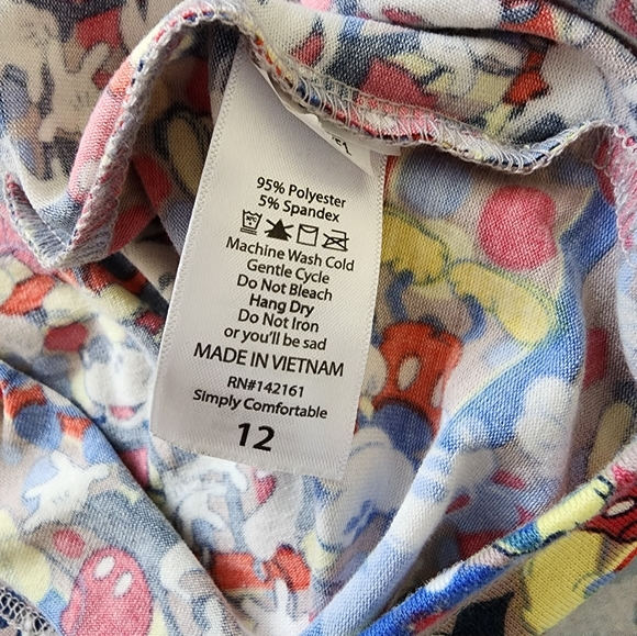 LuLaRoe Mickey Mouse shirt - Picture 5 of 7